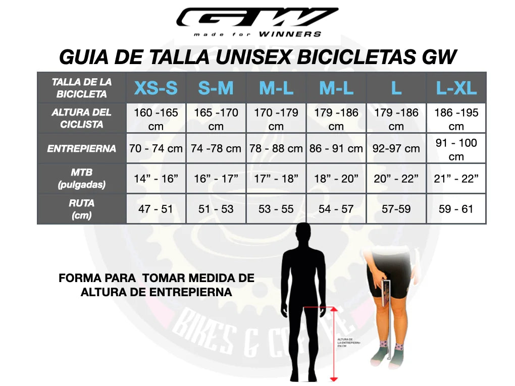 BICICLETA GW DEER 27.5