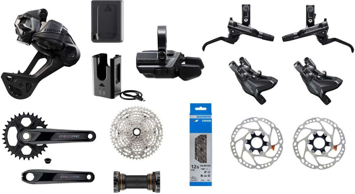Grupo Shimano Deore M6250 DI2 12 Velocidades